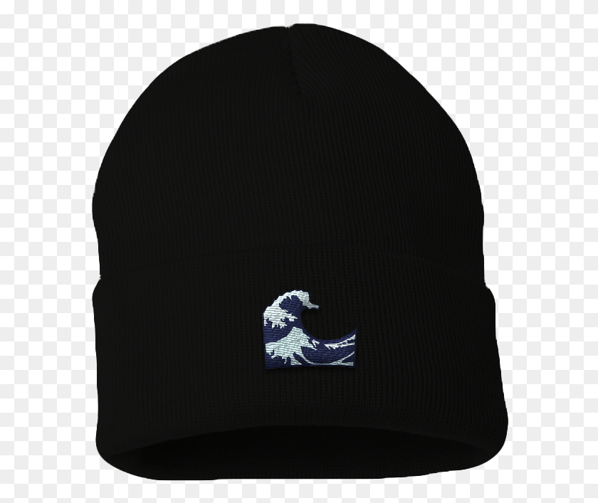 588x647 Wave Beanie Beanie, Clothing, Apparel, Hat HD PNG Download