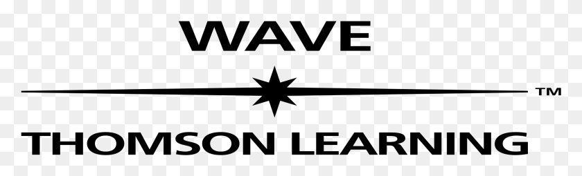 2191x549 Wave Logo Black And White Prometric, Nature, Outer Space, Astronomy HD PNG Download