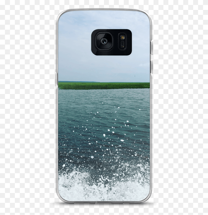 438x809 Descargar Png Wave Splash Samsung Case Snow, Teléfono Móvil, Electrónica Hd Png