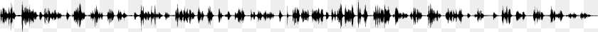 3597x193 Waveform, Gray Sticker PNG