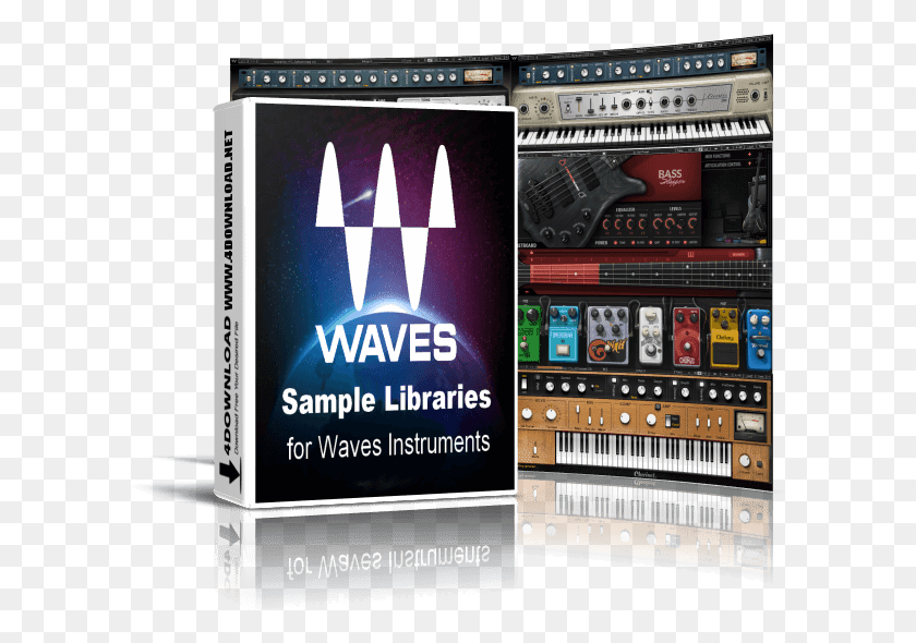 600x530 Waves Sample Libraries Complete For Waves Instruments Online Advertising, Studio, Electronics, Advertisement HD PNG Download