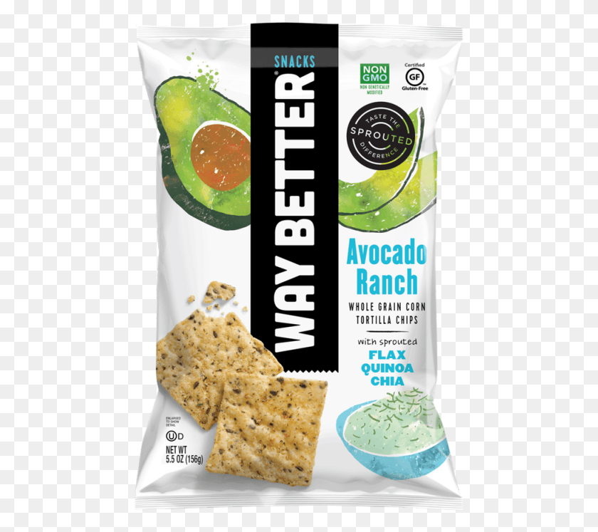 463x687 Way Better Snacks Nacho Cheese, Food, Cracker, Bread HD PNG Download