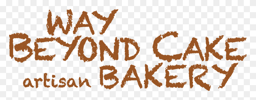 1014x350 Way Beyond Cake Bakery Illustration, Label, Text, Plot HD PNG Download