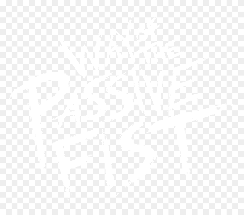 779x680 Way Of The Passive Fist Logo Calligraphy, Text, Handwriting, Label HD PNG Download
