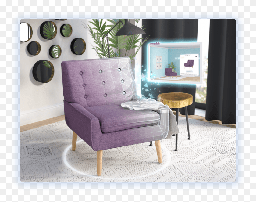 1544x1192 Wayfair, Furniture, Chair, Home Decor HD PNG Download