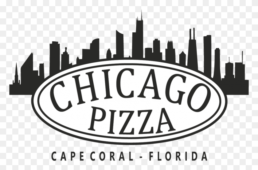 1000x637 Descargar Png Wb Chicago Pizza 2017 2 Horizonte De Chicago Transparente, Etiqueta, Texto, Al Aire Libre Hd Png