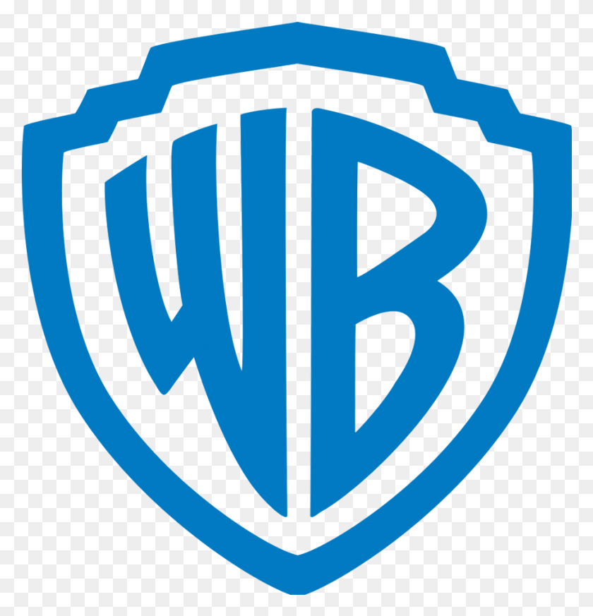 901x940 Логотип Wb Warner Bros. Entertainment, Символ, Товарный Знак, Медиатор Hd Png Скачать