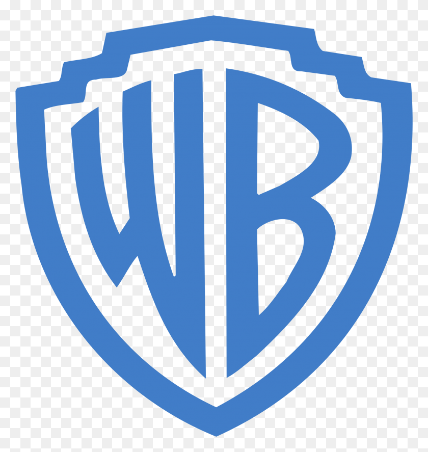 2473x2623 Логотип Wb Warner Bros Для Бесплатного Разговора За Красным Столом, Джордин Вудс, Броня, Символ, Товарный Знак, Hd Png Скачать