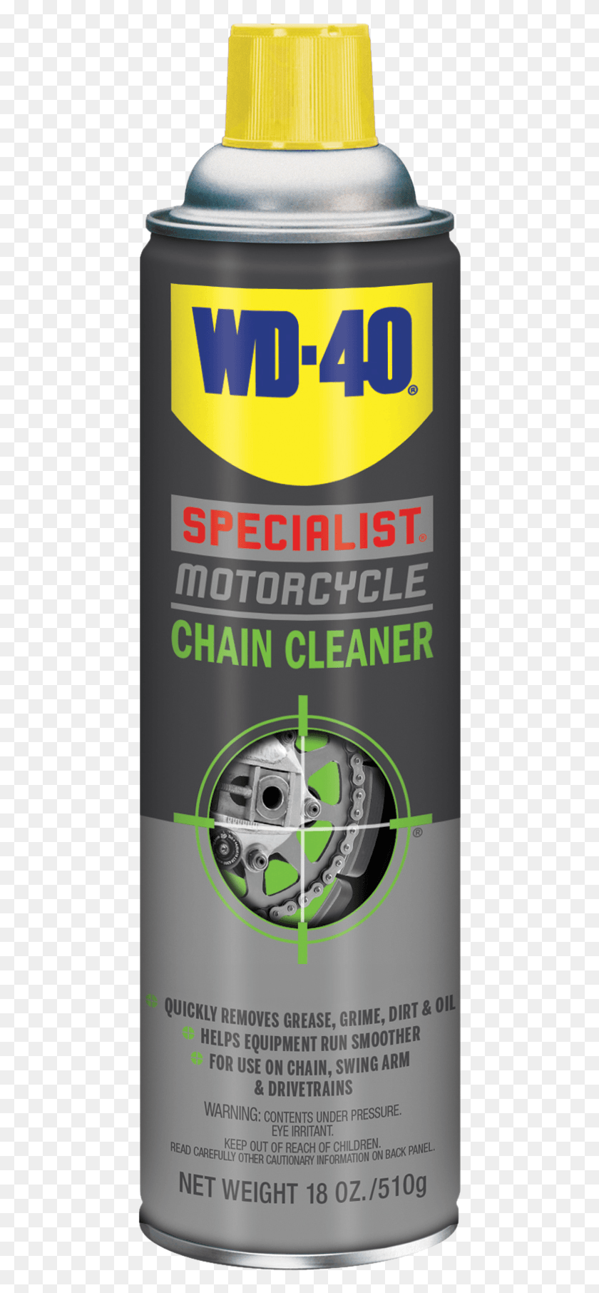 456x1752 Wd 40 Specialist Motorcycle Chain Cleaner 18 Oz Wd 40 Specialist Motorcycle Chain Wax 13.5 Oz, Tin, Can, Spray Can HD PNG Download