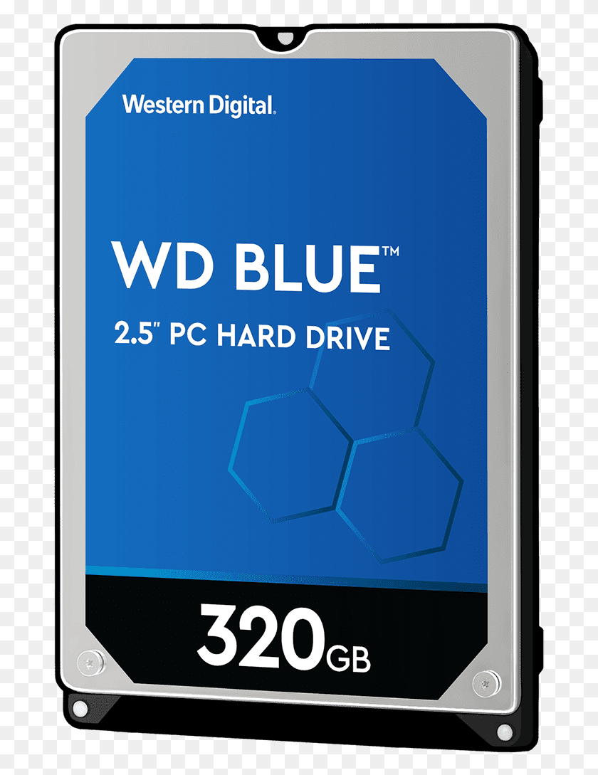 691x1029 Wd Blue 320gb Pc Hard Drive Western Digital 500gb Hdd Blue, Phone, Electronics, Mobile Phone HD PNG Download