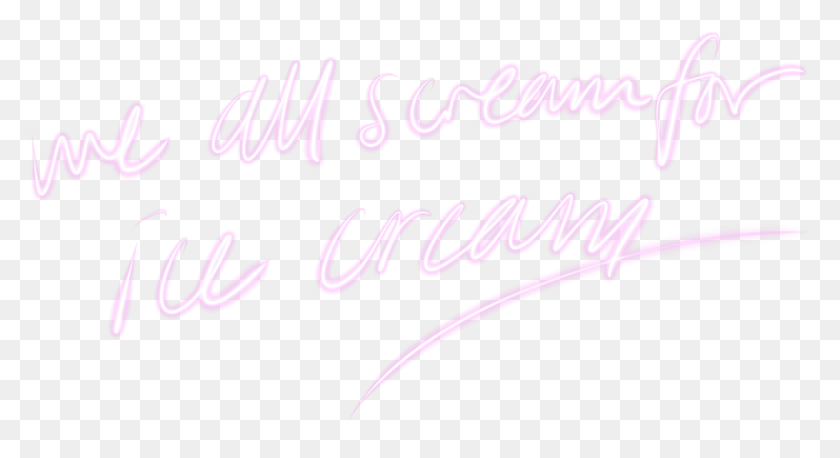 1657x847 We All Scream For Ice Scream Calligraphy, Text, Word, Handwriting HD PNG Download