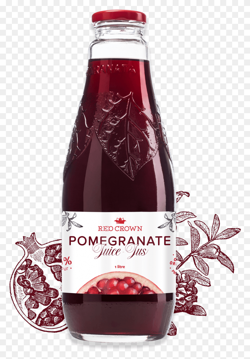 889x1307 We Are Committed To Providing You With An Authentic Red Crown Pomegranate Juice, Red Wine, Wine, Alcohol HD PNG Download