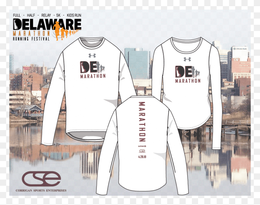 792x612 We Are Excited To Announce That All Race Premiums For Wilmington Delaware, Clothing, Apparel, Long Sleeve HD PNG Download