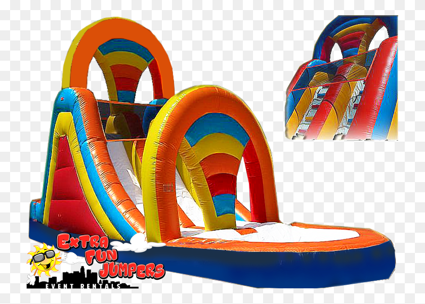 735x541 We Are Fully Insured Inflatable, Slide, Toy, Indoor Play Area Descargar Hd Png