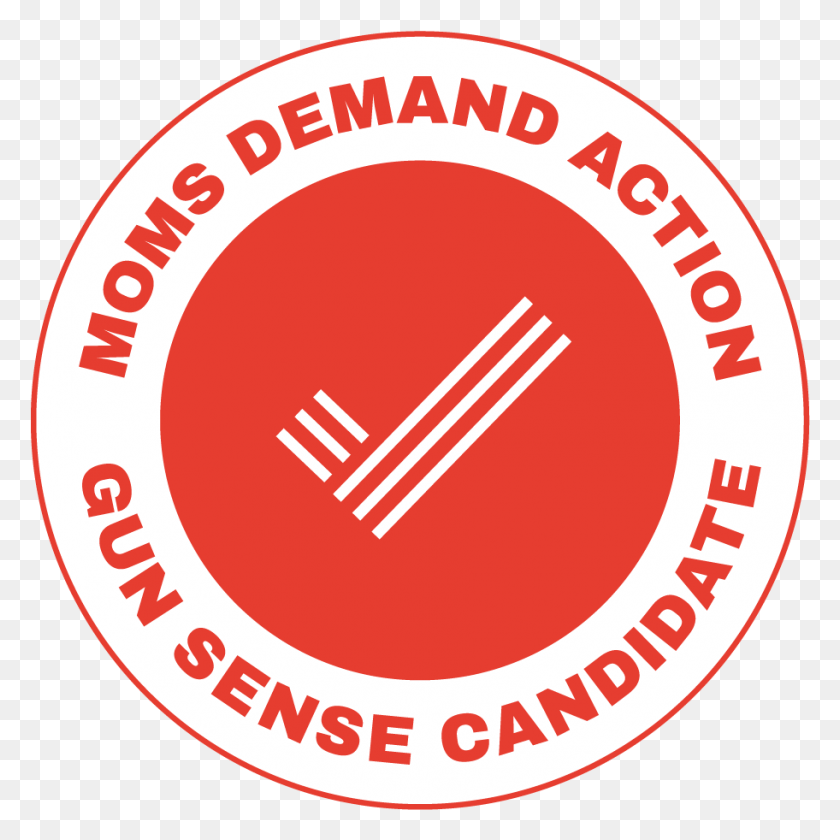 912x912 We Are Honored To Learn That California39s Own Elizabeth Moms Demand Action Gun Sense Candidate, Label, Text, Sticker HD PNG Download