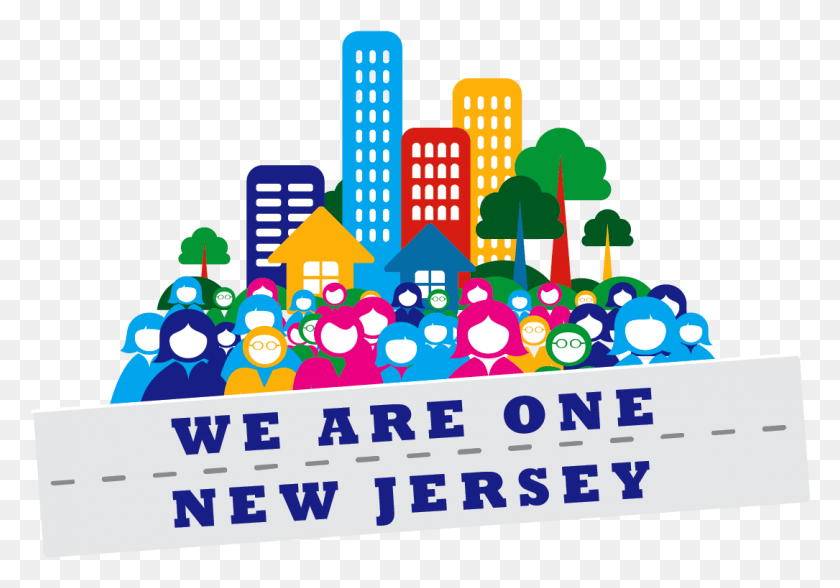 1085x735 Descargar Png / We Are One New Jersey, We Are One Nj, Graphics, Urban Hd Png