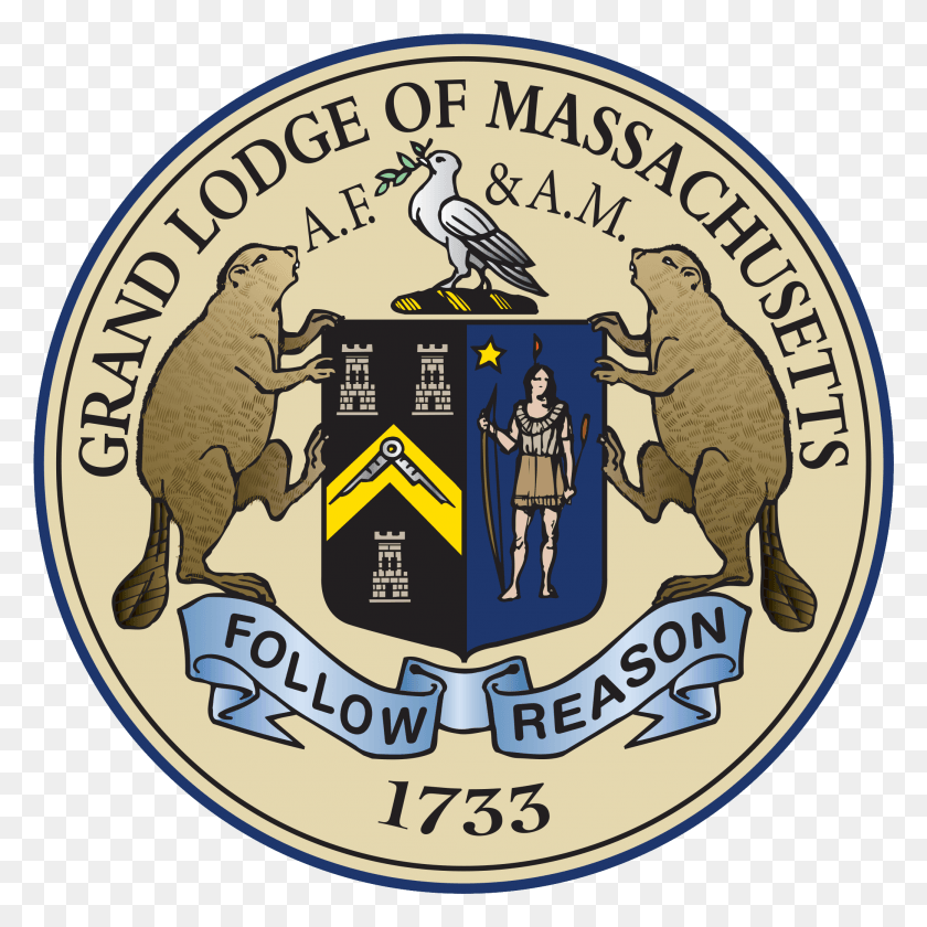 2078x2078 We Are Part Of The 14th Masonic District Spanning Grand Lodge Massachusetts Logo, Coin, Money, Person HD PNG Download