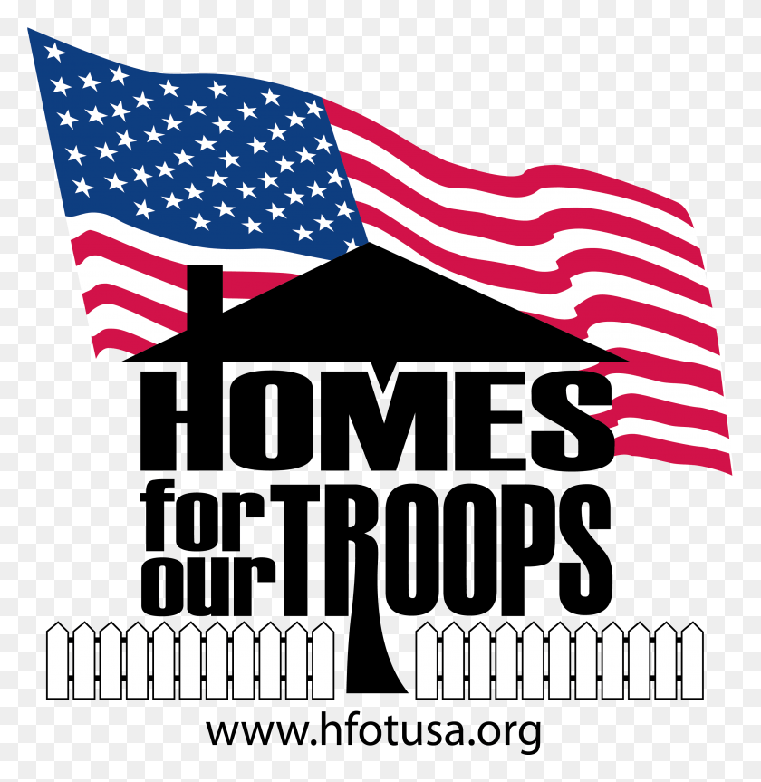 2997x3088 We Are Proud To Be Part Of The Homes For Our Troops Homes For Troops Logo, Flag, Symbol, American Flag HD PNG Download