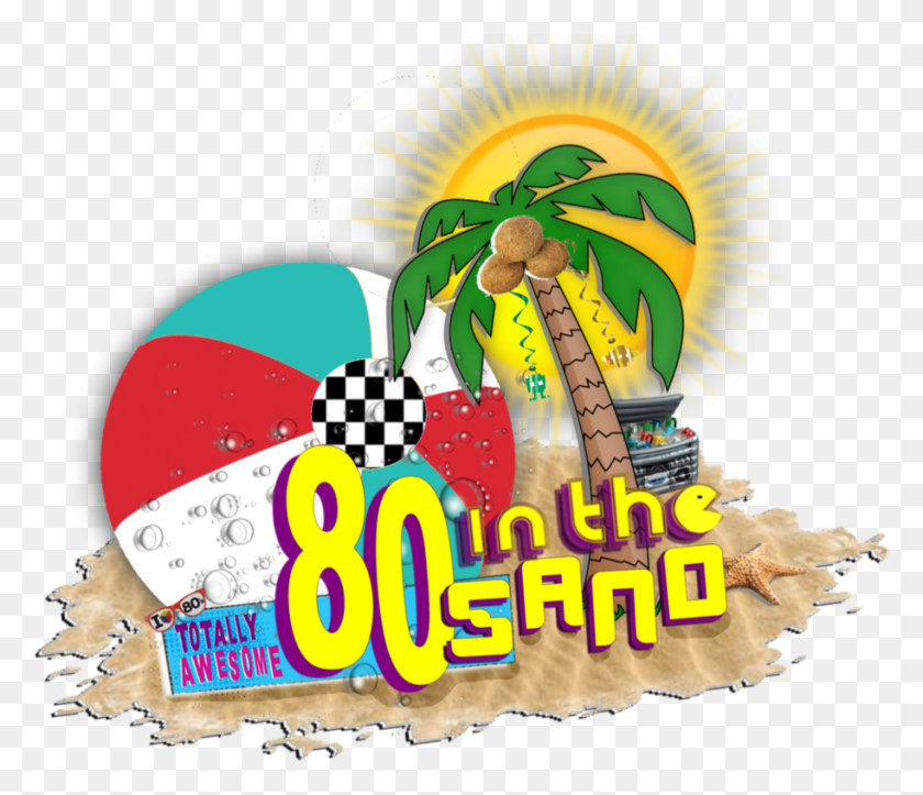 913x777 We Are Raffling Off A Totally Awesome Trip For Two 80s In The Sand, Poster, Advertisement, Flyer HD PNG Download