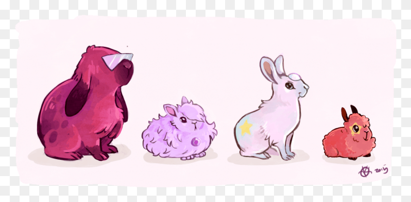 1068x484 We Are The Crystal Buns Steven Universe Conejo, Roedor, Mamífero, Animal Hd Png