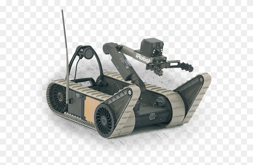 592x488 Мы - Роботизированная Компания Irobot Military Packbot, Автомобиль, Транспорт, Танк Hd Png Скачать