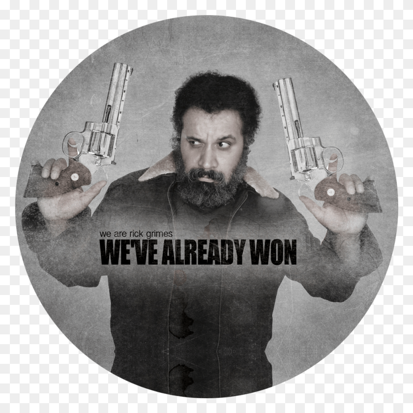 975x975 We Are Walking Dead Wall Clock, Disk, Person, Human HD PNG Download