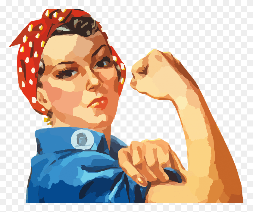 973x804 We Can Do Rosie The Riveter, Clothing, Apparel, Person HD PNG Download