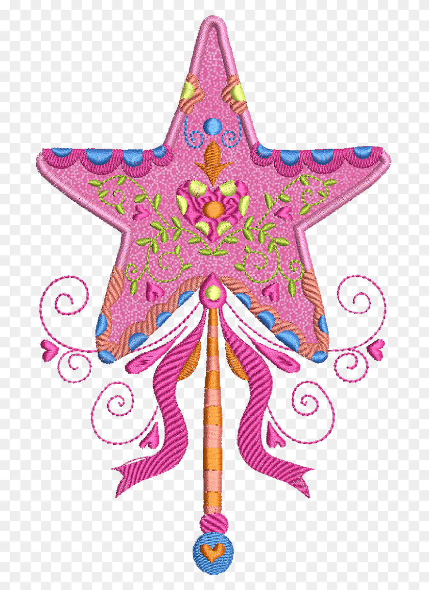 700x1095 We Do Our Best To Bring You The Highest Quality Scepter Scepter Of A Princess, Pattern, Purple, Floral Design HD PNG Download
