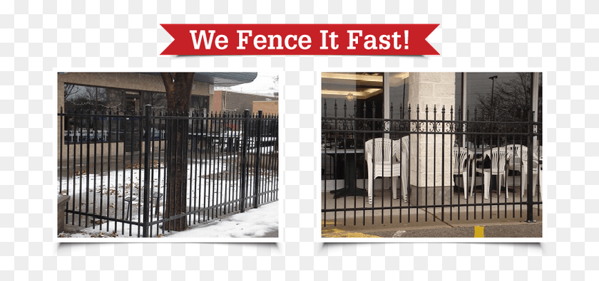 700x335 We Fence It Fast Gate, Advertisement, Collage, Poster HD PNG Download