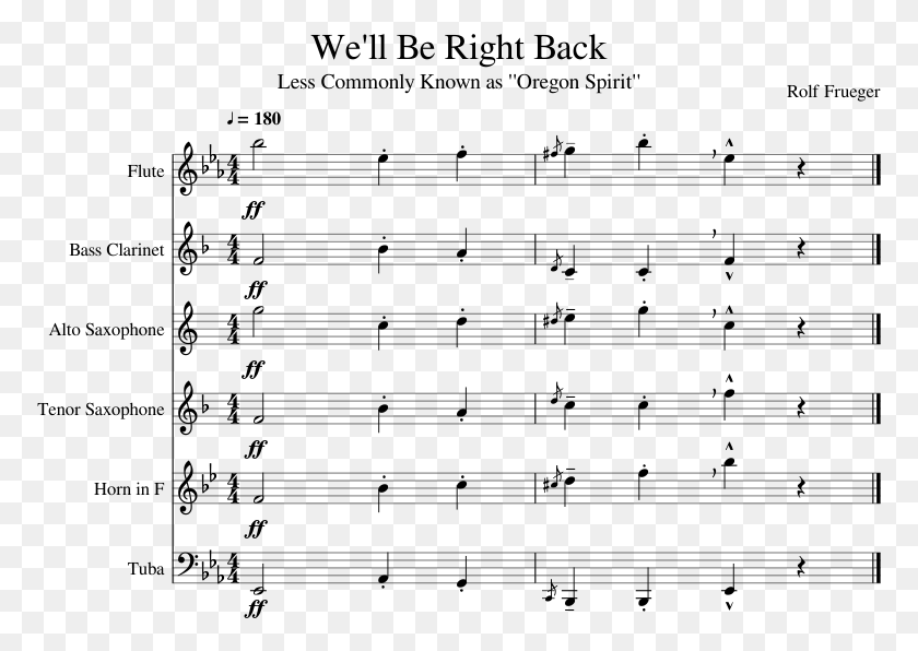 773x536 We Ll Be Right Back Heathens Alto Saxophone Sheet Music, Gray, World Of Warcraft HD PNG Download