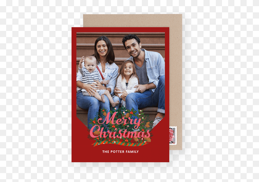 408x529 We Love The Deep Red Photo Border Along With The Christmas Photograph, Person, Human, People HD PNG Download