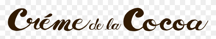 2251x269 Hicimos Este Logotipo Para Creme De La Cocoa Con La Idea De Caligrafía, Texto, Alfabeto, Etiqueta Hd Png