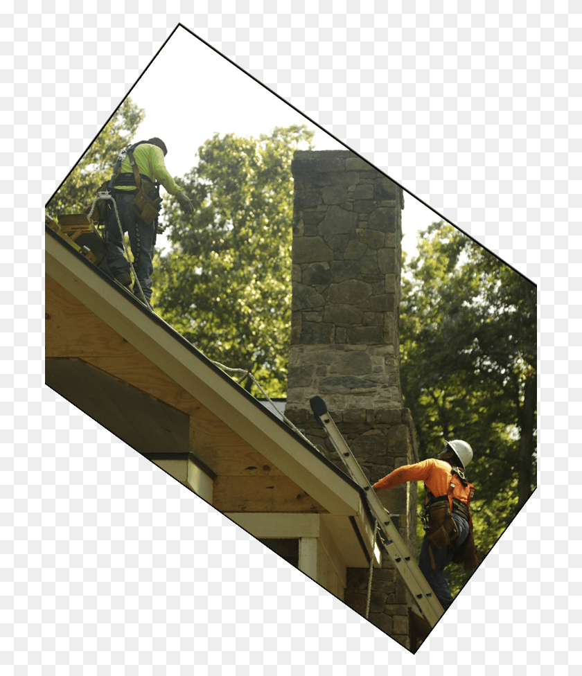 711x916 We Preform All Work As If It Was Being Done On Our Roof, Person, Human, Carpenter HD PNG Download