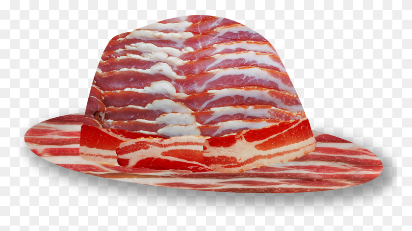 1174x619 We Thought You Might Like A Bacon Hat Meat, Pork, Food HD PNG Download