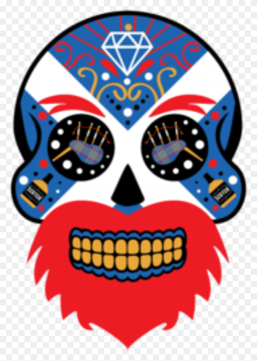 2677x3853 We Took Elements Of Scotland And Infused Them With Scottish Sugar Skull HD PNG Download