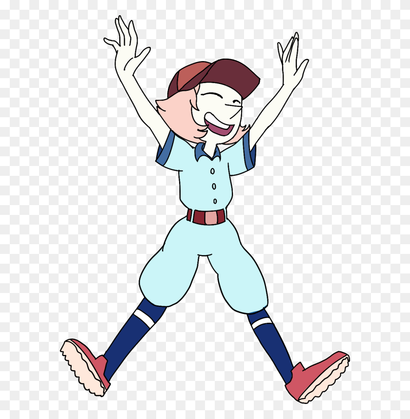 597x798 We Won By Pyalicious Steven Universe Pearl Beisbol, Person, Human, Performer HD PNG Download