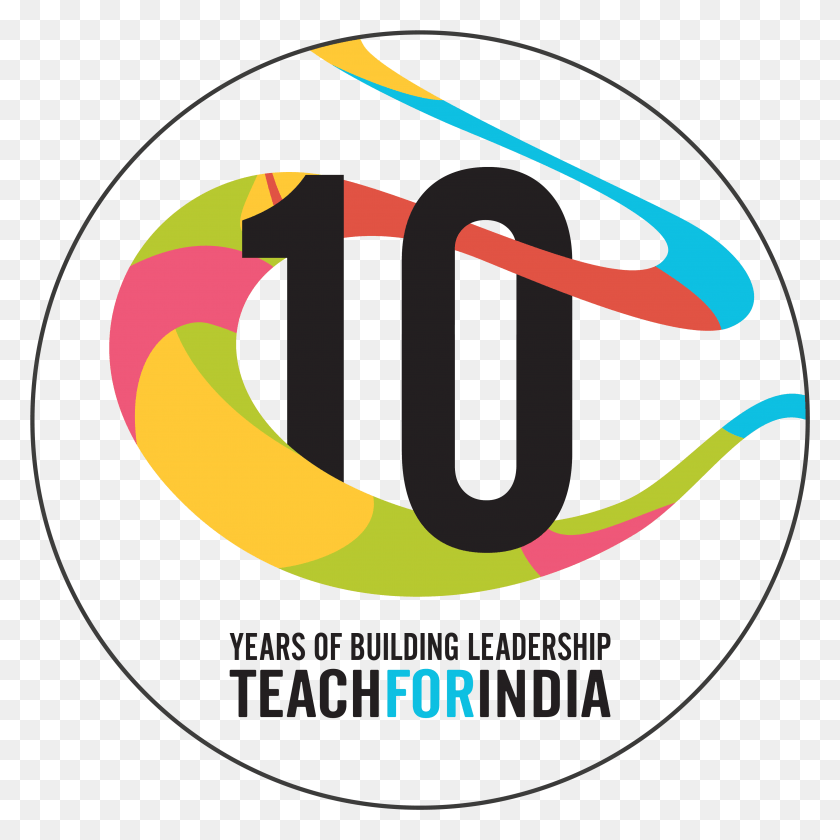 3878x3878 We Work With Teach For India Logo, Text, Label, Symbol HD PNG Download