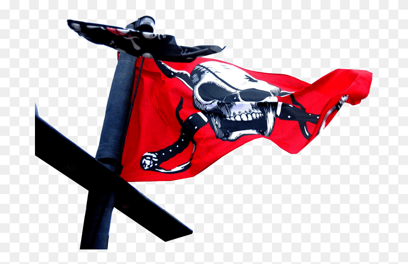 697x484 We Would Love For You To Join Us On Our Pirate Ship Motorcycle, Symbol, Flag, Person HD PNG Download