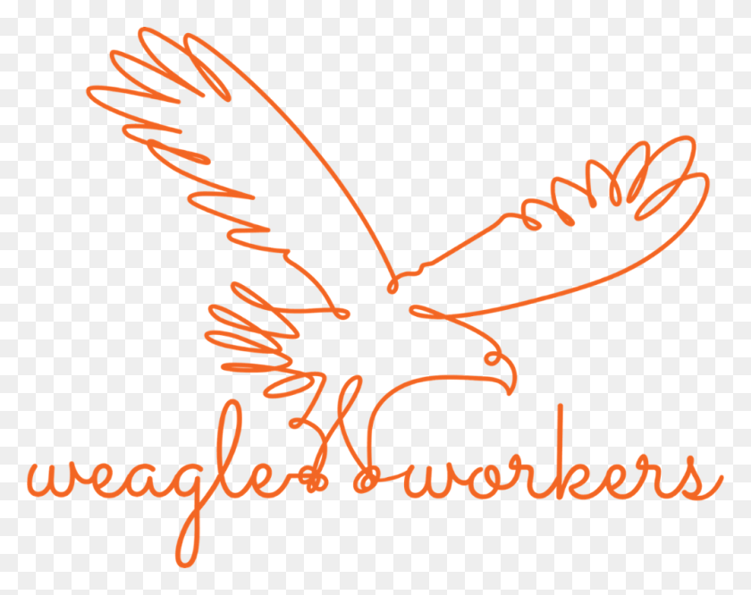 1000x778 Weagle Workers Logo, Texto, Animal, Insecto Hd Png