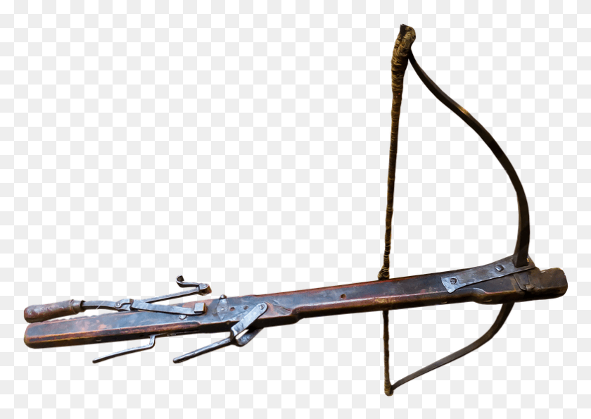 784x538 Weapon Crossbow Middle Ages Shoot Fight Ancient Chinese Crossbow Transparent, Bow, Weaponry, Musical Instrument HD PNG Download