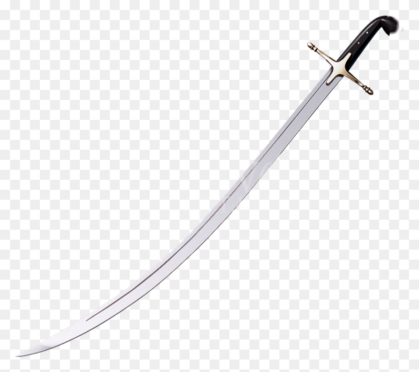 834x733 Weapon Long Silver Sword Knight Armor Knife Blue Crysta Nodachi Cold Steel, Blade, Weaponry, Samurai HD PNG Download