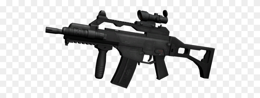 550x256 Мод Оружия G36 Для Gta San Andreas Armas Do Point Blank, Пистолет, Вооружение, Винтовка Png Скачать