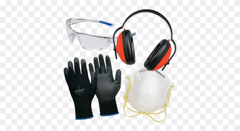 399x401 Wear Appropriate Personal Protective Equipment Video Headphones, Clothing, Apparel, Sunglasses HD PNG Download