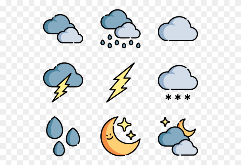 541x516 Weather, Halloween, Symbol HD PNG Download