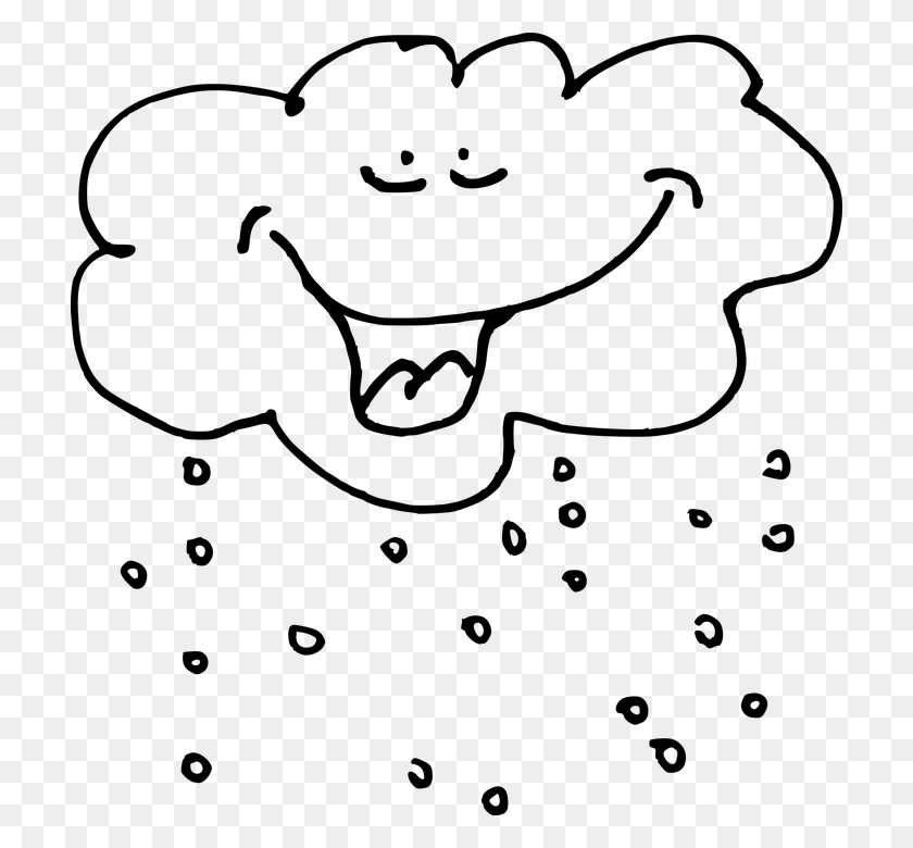 710x720 Weather Black And White Transparent Weather Black Rainy To Draw And To Colour In Cartoon, Gray, World Of Warcraft HD PNG Download
