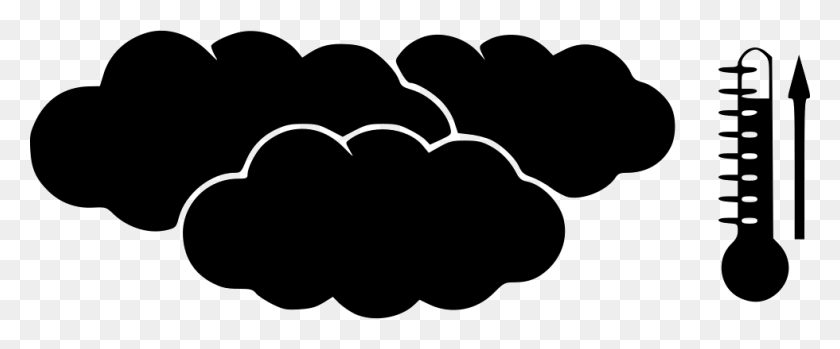 980x364 Weather Cloud Computer Icons Vector Graphics Neblina Icon, Stencil, Dog, Pet HD PNG Download