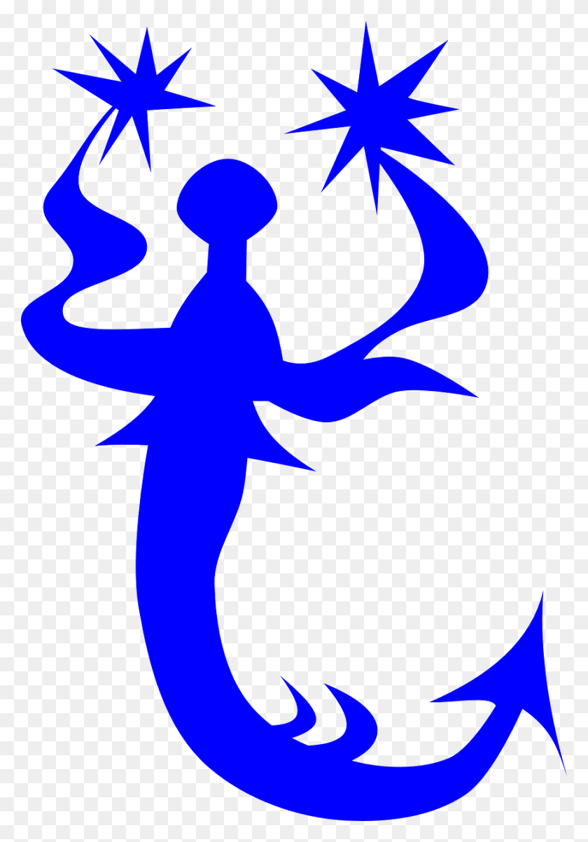 872x1280 Weather Sweeperfree Vector Silueta De Sirena Azul, Símbolo, Logotipo, Marca Registrada Hd Png