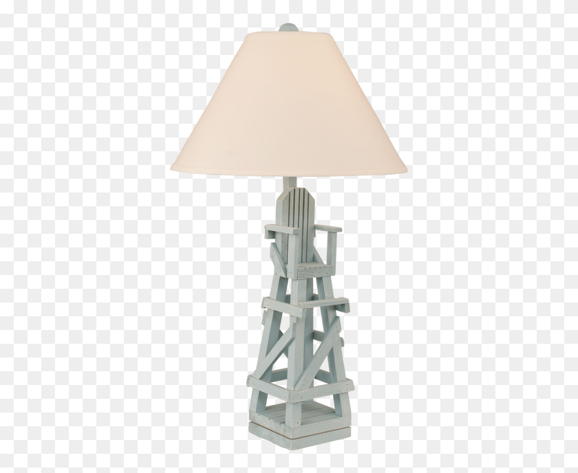 351x628 Weathered Atlantic Grey Life Guard Table Lamp Lampshade, Table Lamp HD PNG Download