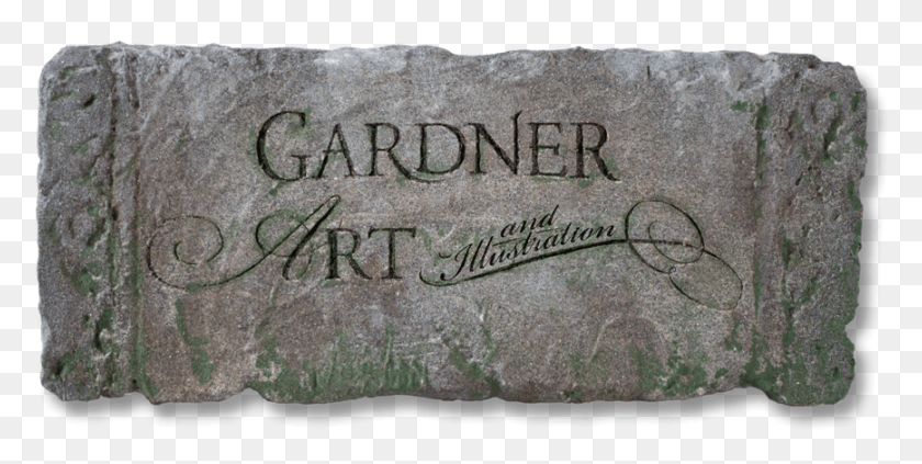 868x404 Weathered Stone Tablet For Jameson Gardner Art And Headstone, Rock, Soil, Text HD PNG Download