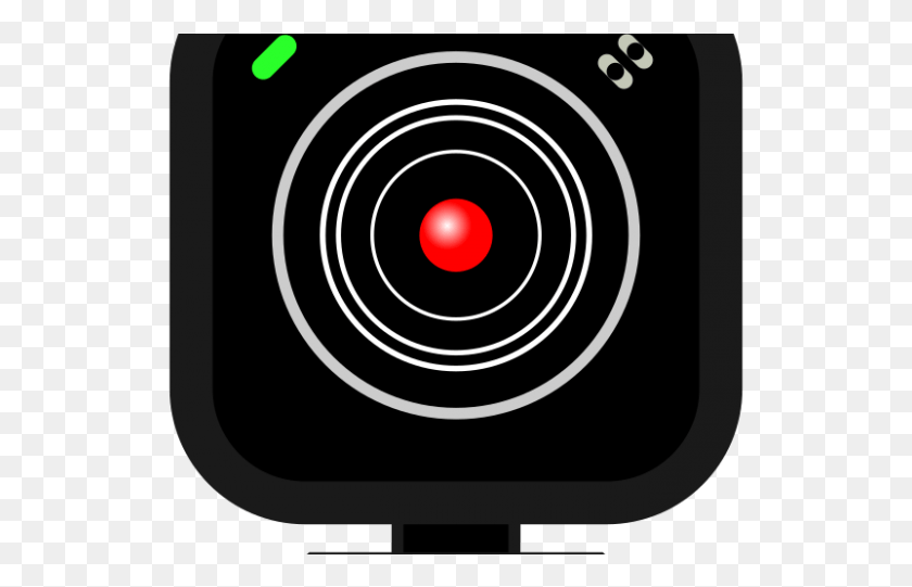 531x481 Web Camera Clipart Circle, Electronics, Webcam, Cooktop HD PNG Download